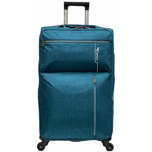 Чемодан Impreza на 4 колесах тканевый, чемодан размер М для путешествий, Импреза