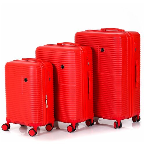 Комплект чемоданов Leegi, красный