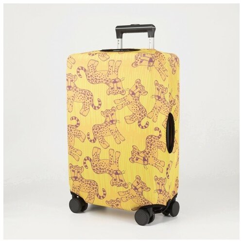 Чехол на чемодан 24', цвет жёлтый