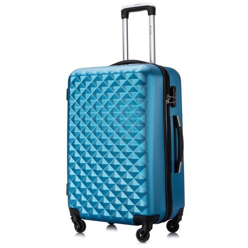 Умный чемодан L'case Phatthaya, 75 л, размер M, синий