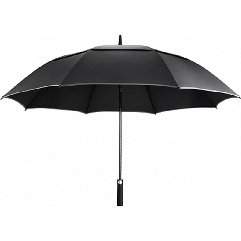 Зонт NINETYGO Double-layer Windproof Golf Automatic Umbrella, автомат, двухслойный, ветрозащитный, черный