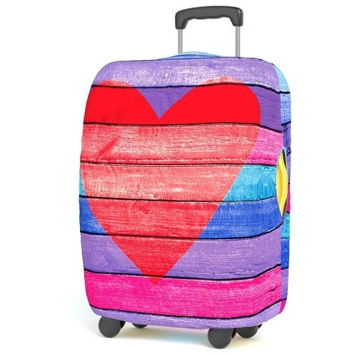 Чехол для чемодана, Размер L 75*80 см, серия Neoprene Happy Valentine's Day, дизайн Heart.