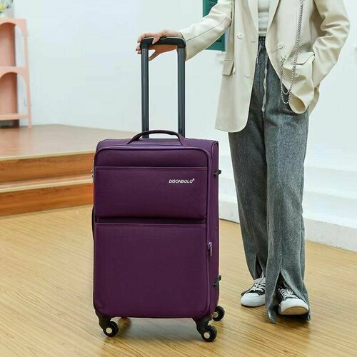 Умный чемодан Disonbolo Dis4emM/prple, 80 л, размер M, фиолетовый