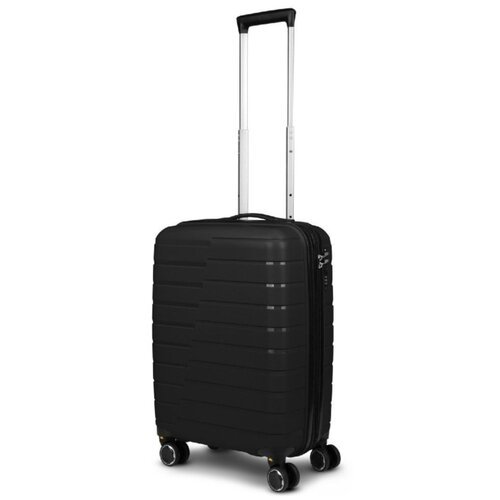 Чемодан чёрный Impreza shift чемодан для ручной клади, размер S