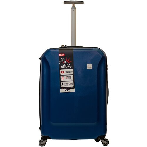 Чемодан IT Luggage, 49 л, размер S, синий