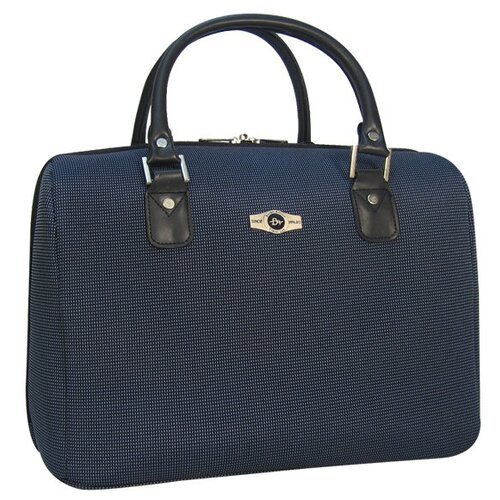 Набор: чемодан + сумочка Borgo Antico. 6088 dark blue 23.5/16