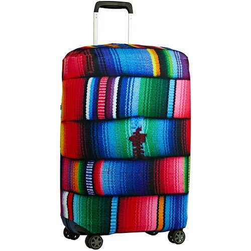 Чехол для чемодана, Размер M 65*75 см. серия Travel, дизайн Guatemala Paints.