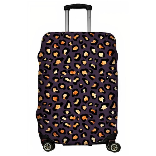 Чехол для чемодана LeJoy, размер S, черный, фиолетовый