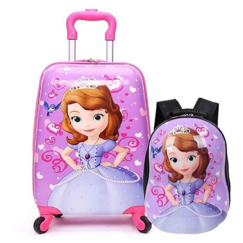 Impreza Комплект чемодан Принцесса Софья с рюкзаком