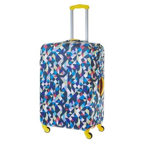 Чехол для чемодана L Best Bags Ч-1769970 цветной-ILLUSION-Иллюзия