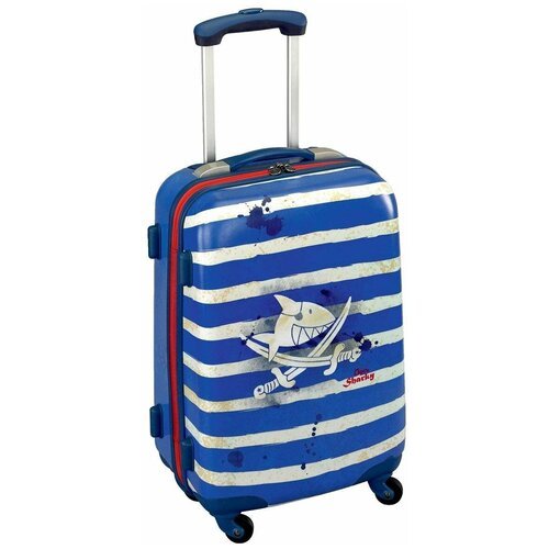 Детский пластиковый чемодан Spiegelburg 'Capt'n Sharky', Арт. 30566