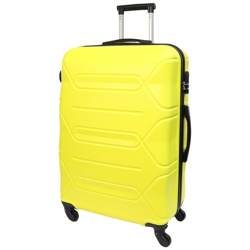 Большой чемодан Cossroll, легкий /73 см/92 литра/4 поворотных колеса 360°/ABS-пластик