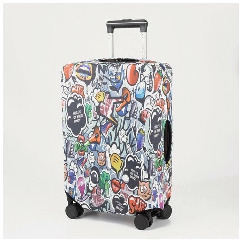 Чехол на чемодан 28', цвет разноцветный