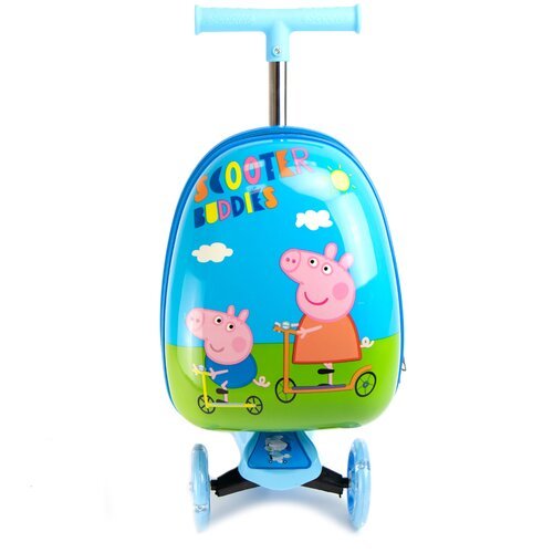Детский чемодан-самокат 'Свинка'