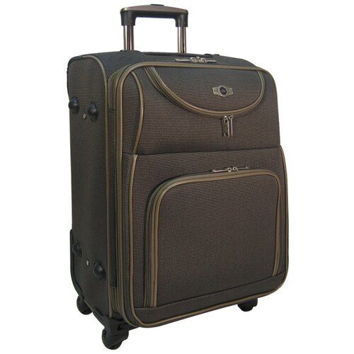 чемодан маленький borgo antico ba6088 23,5 brown чемодан