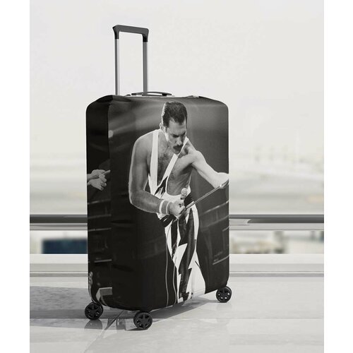 Чехол для чемодана Instalook, размер S, черный, серый