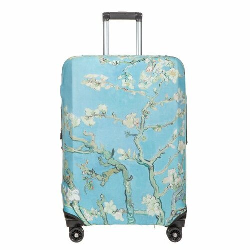 Чехол для чемодана Gianni Conti, размер M, мультиколор, синий