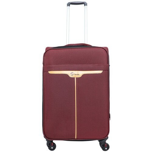 Легкий тканевый чемодан Cossroll, средний /67см./66 л/водоотталкивающая ткань/колеса 360°