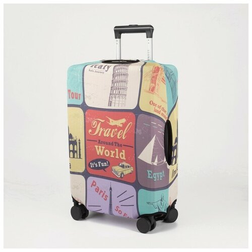 ПК ВостокТренд Чехол на чемодан 20', цвет разноцветный