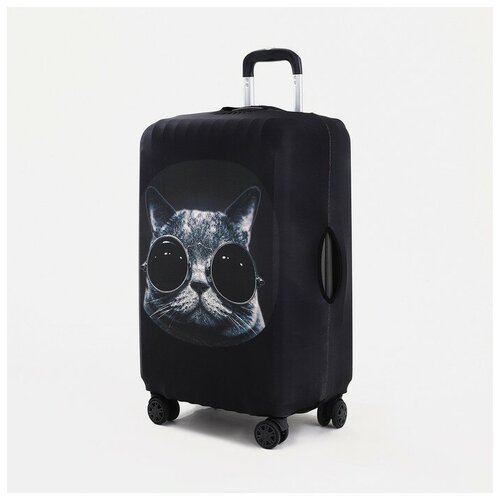 Чехол для чемодана Сима-ленд 9436443, размер 28', черный