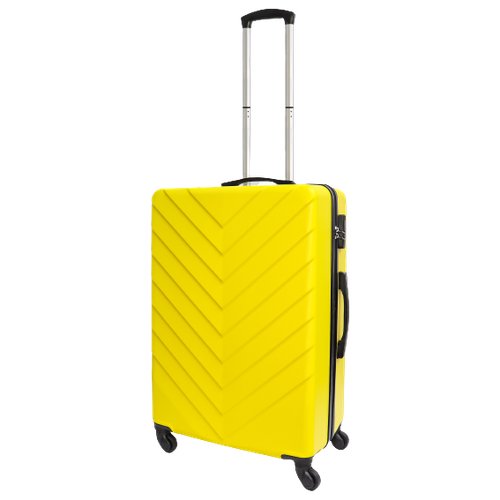 Пластиковый чемодан Cossroll, ручная кладь/53 см/34 литра