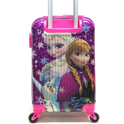Умный чемодан Impreza, ABS-пластик, ручная кладь, 23х56х34 см, 3 кг, фиолетовый