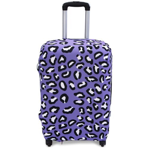 Чехол для чемодана Fancy Armor, текстиль, 80 л, размер L, фиолетовый