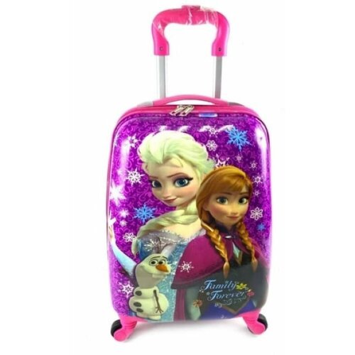 Детский чемодан Холодное сердце Анна и Эльза Frozen sisters & Olaf 45х30х20см