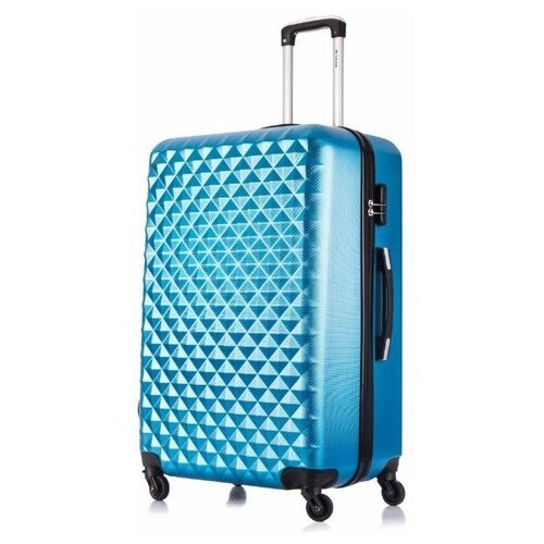 Умный чемодан L'case, 100 л, размер L, синий