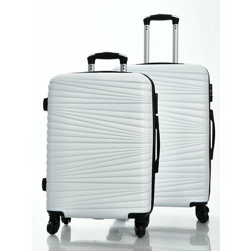 Комплект чемоданов Feybaul 31625, 2 шт., размер M, белый