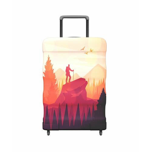Чехол для чемодана Brandburg ЧЧS-Турист-6, размер S, мультиколор
