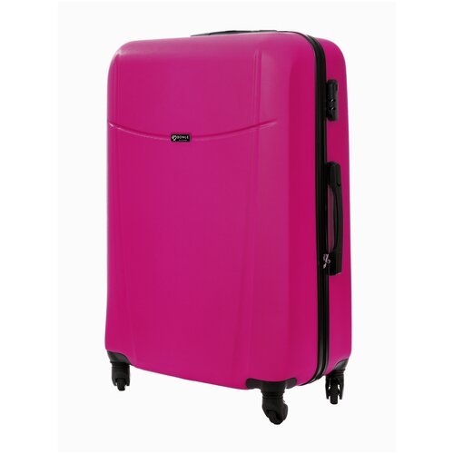 Чемодан Bonle, премиум ABS-пластик, Нежно-розовый, размер M, 65 см, 62 л