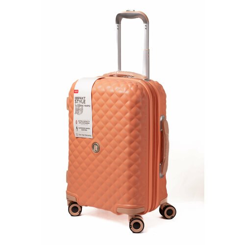 Чемодан IT Luggage 16-2888-08, размер M, коралловый