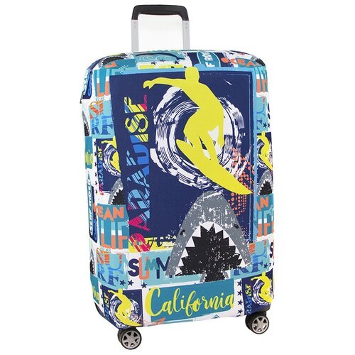 Чехол для чемодана, Размер L 75*85 см, серия Travel, дизайн Summer pattern