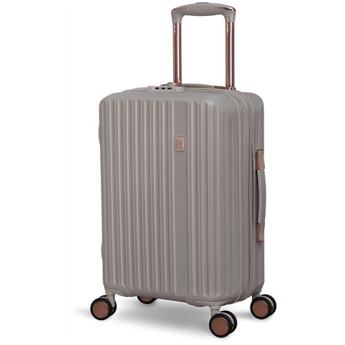Чемодан IT Luggage, 47 л, размер S, серый