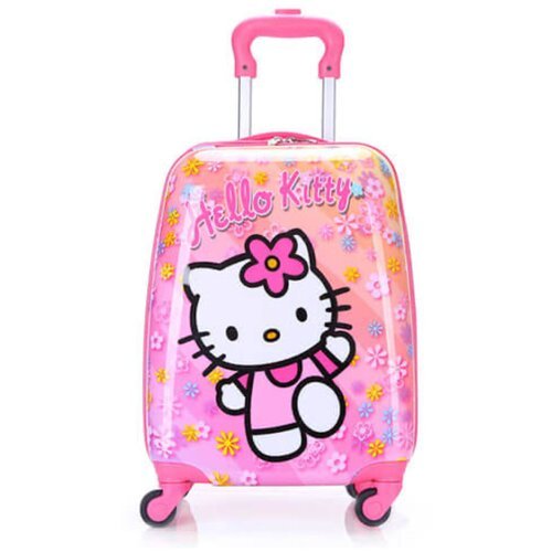 Детский чемодан Hello Kitty двухсторонний принт для девочки