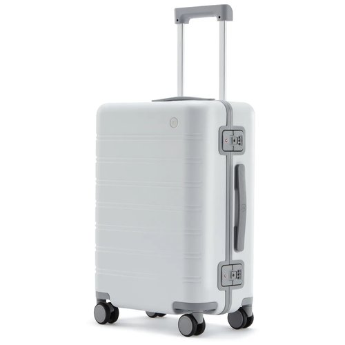 Чемодан NINETYGO Manhattan Frame Luggage 112008, 65 л, размер M, белый