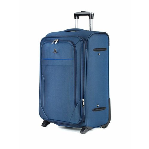 Умный чемодан 4 ROADS Ch0310, 111 л, размер L, синий