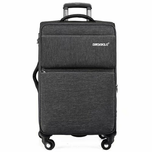 Умный чемодан Disonbolo BAG-S-GRAY, 45 л, размер S, серый