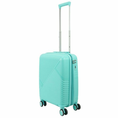 Умный чемодан Impreza Light 3008003, 35 л, размер S, зеленый